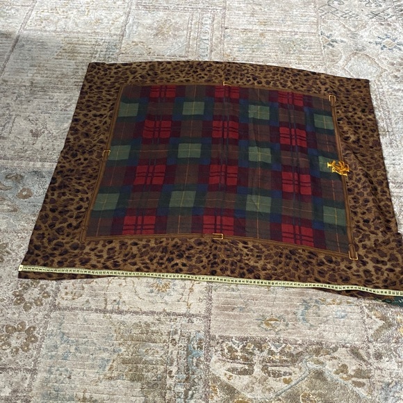 Ralph Lauren Multicolor Plaid and Leopard Pencil Skirt - Picture 4 of 7